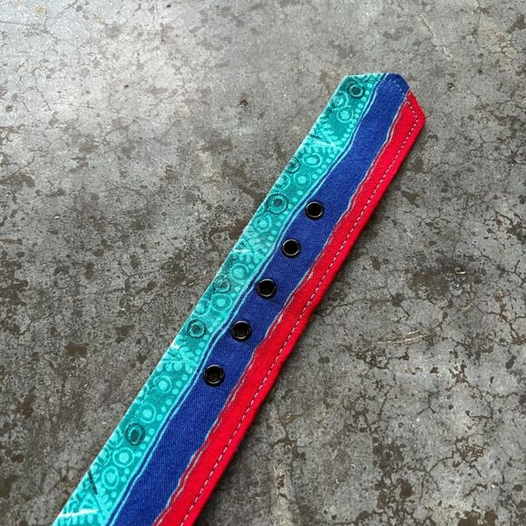 Vintage ASTOR Germany Women\'s Red and Blue Belt main image 7